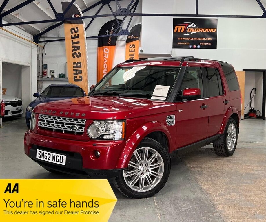 Land Rover Discovery 4 3L Hse Red