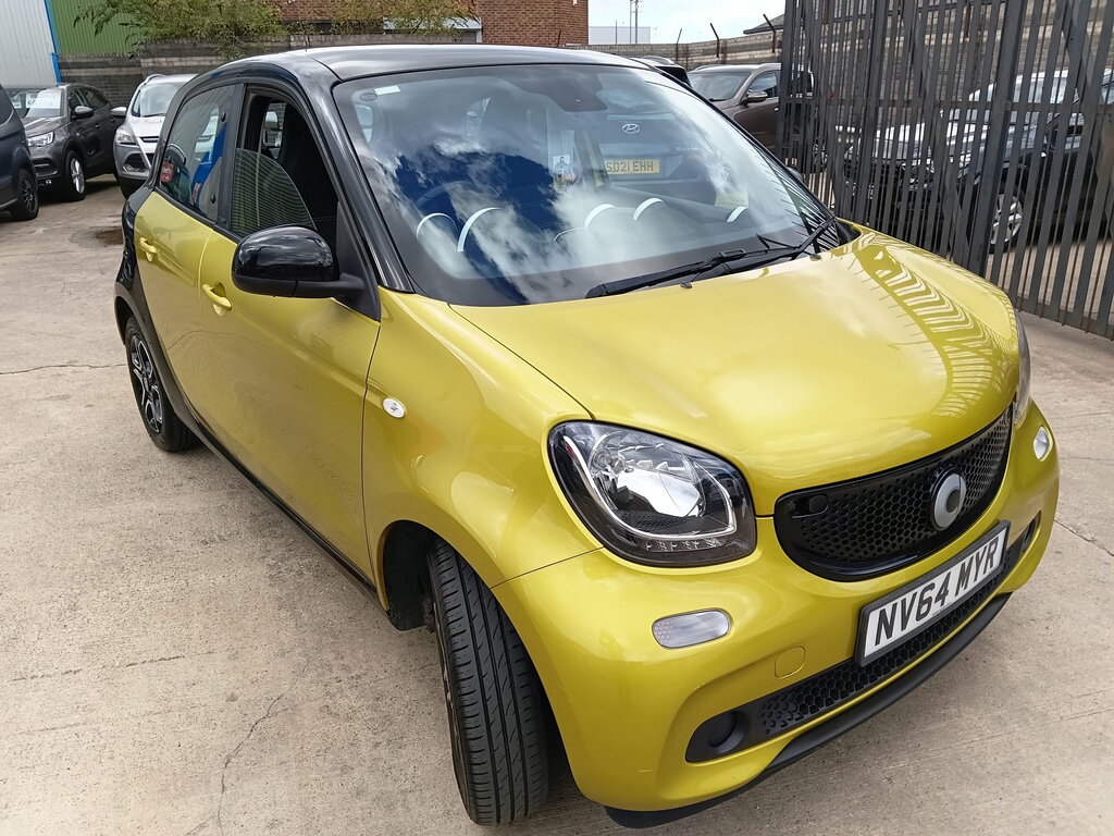 Smart Forfour 1.0 Prime Premium Hatchback Eu Yellow