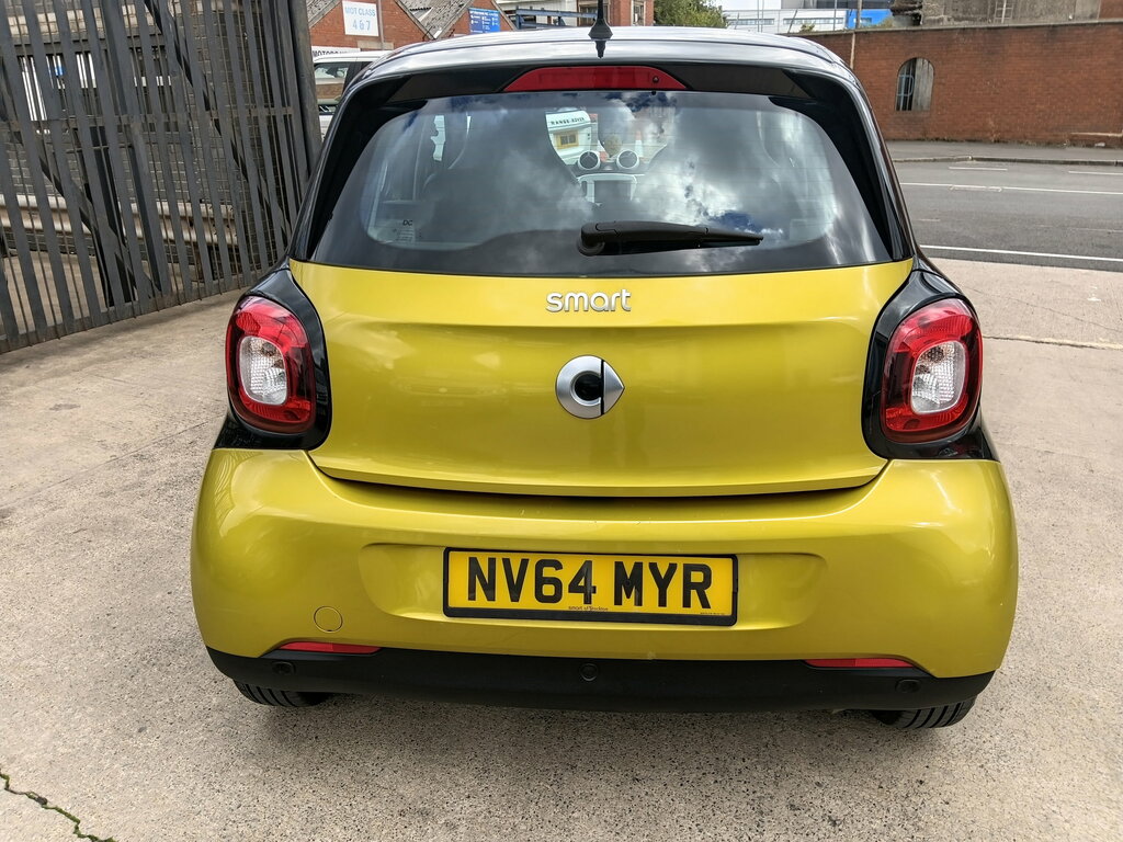 Smart Forfour 1.0 Prime Premium Hatchback Eu Yellow #4