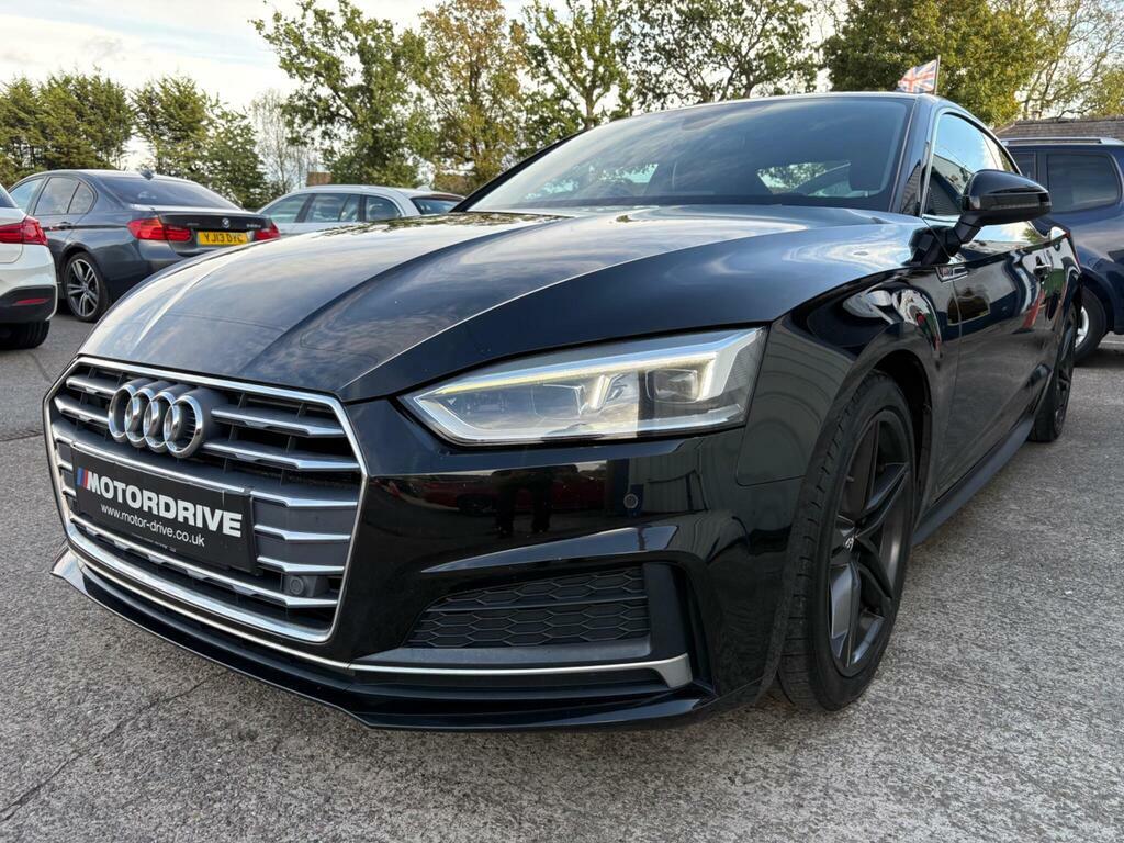 Audi A5 2.0 Tdi Ultra S Line Euro 6 S S Black #4