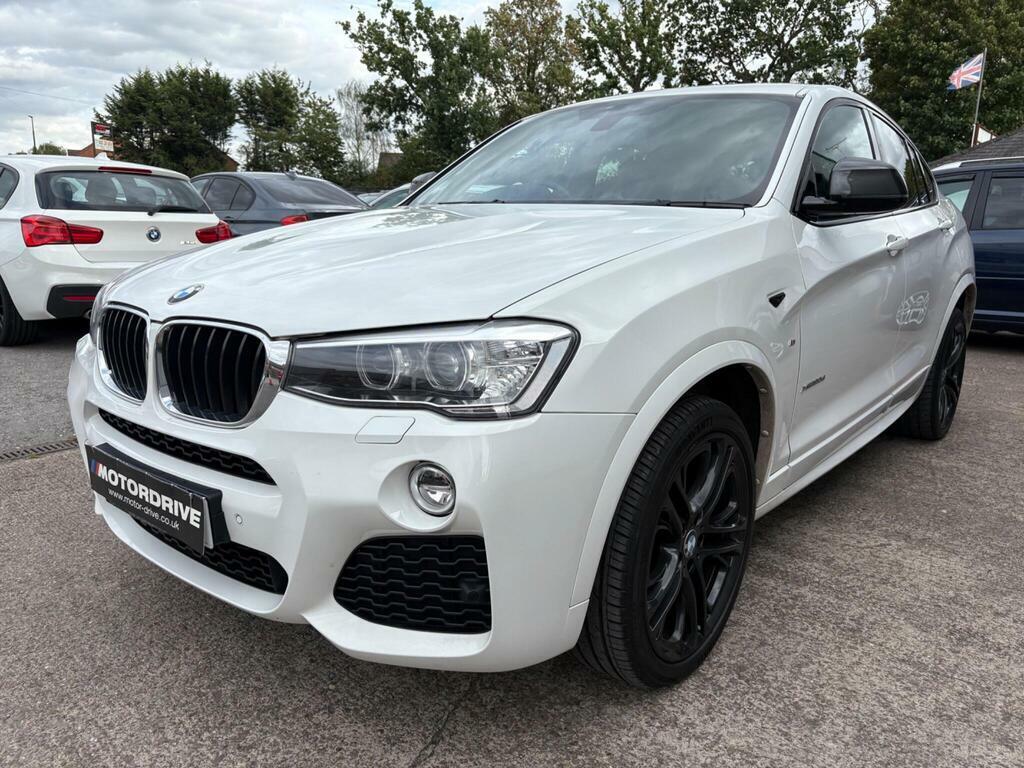 BMW X4 2.0 20D M Sport Xdrive Euro 6 S S White #4