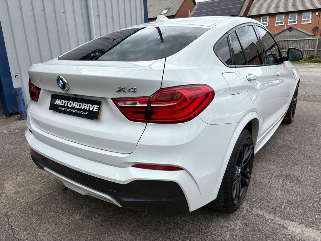 BMW X4 2.0 20D M Sport Xdrive Euro 6 S S White #5