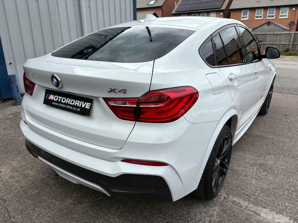 BMW X4 2.0 20D M Sport Xdrive Euro 6 S S White #2