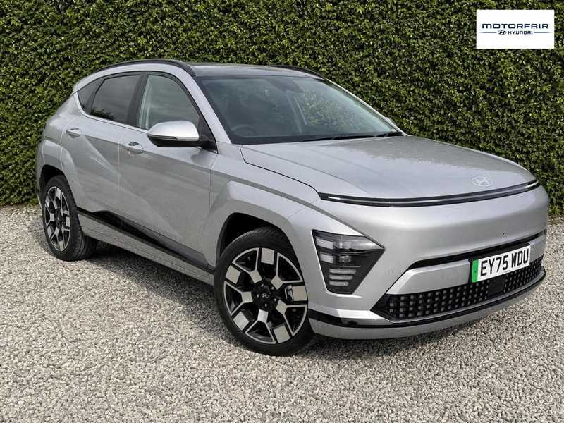 Hyundai Kona 65.4Kwh Ultimate Suv 218 Ps Silver