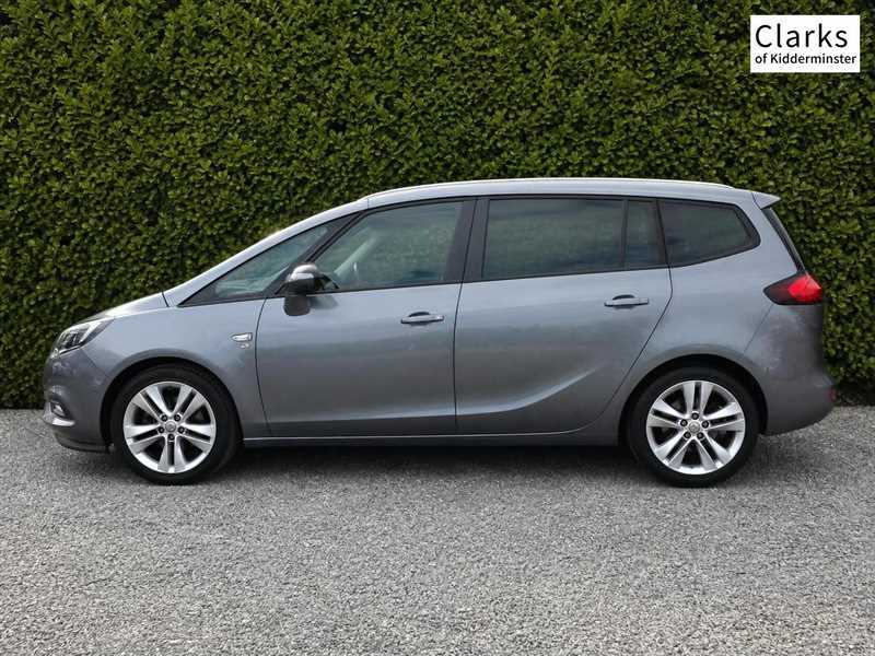 Vauxhall Zafira 1.4I Turbo Sri Mpv Euro 6 140 P Grey #4