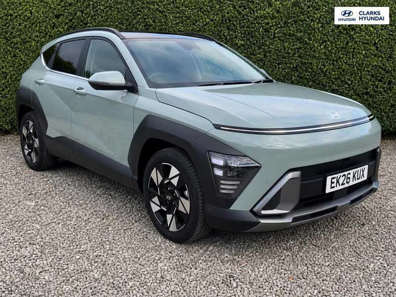 Hyundai Kona 1.6 H-gdi Ultimate Suv Hybrid Dct Euro Green