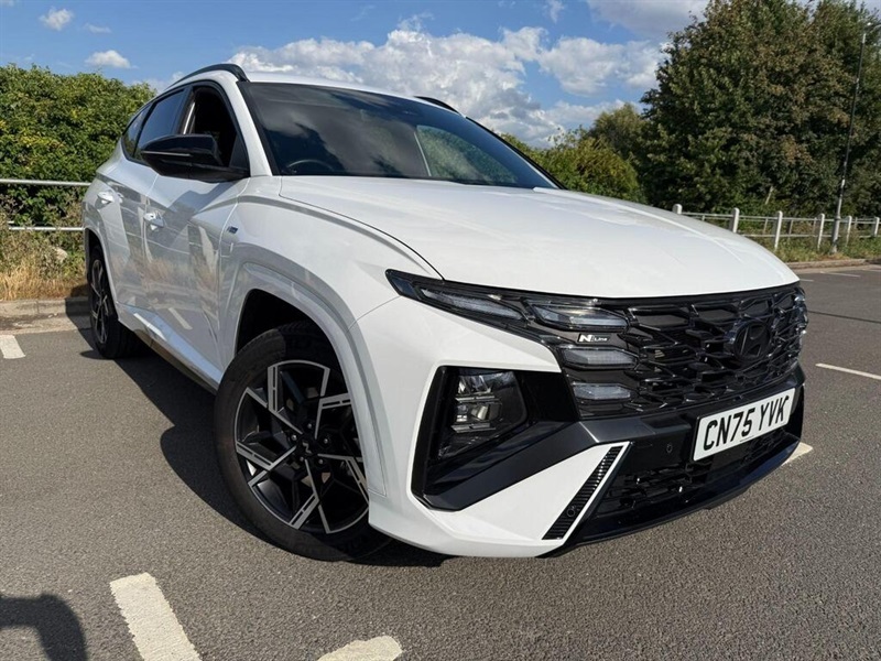 Hyundai Tucson 1.6 T-gdi N Line Suv Hybrid Euro 6 White