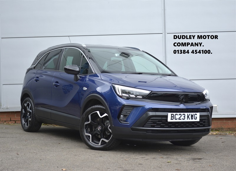 Vauxhall Crossland 1.2 Turbo Ultimate Suv Euro 6 S Blue