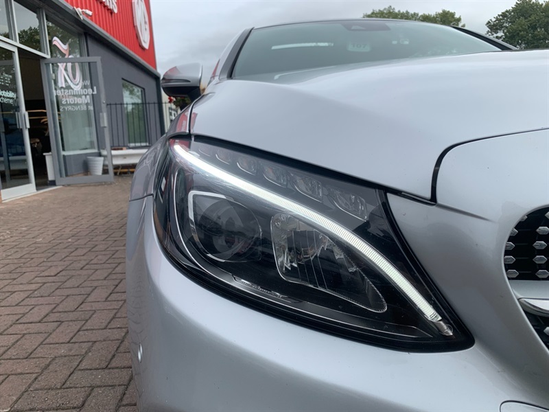 Mercedes-Benz C Class 2.1 C250d Amg Line Premium Plus Coupe Silver #5