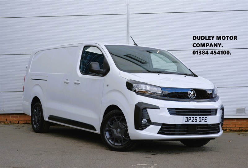 Vauxhall Vivaro 1.5 Turbo D Pro XL Panel Van 6Dr Lwb White
