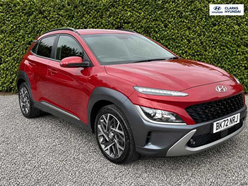 Hyundai Kona 1.6 H-gdi Premium Suv Hybrid Dct Euro 6 Red