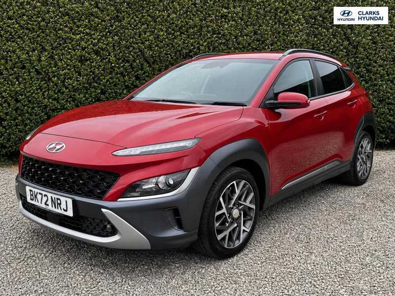 Hyundai Kona 1.6 H-gdi Premium Suv Hybrid Dct Euro 6 Red #3