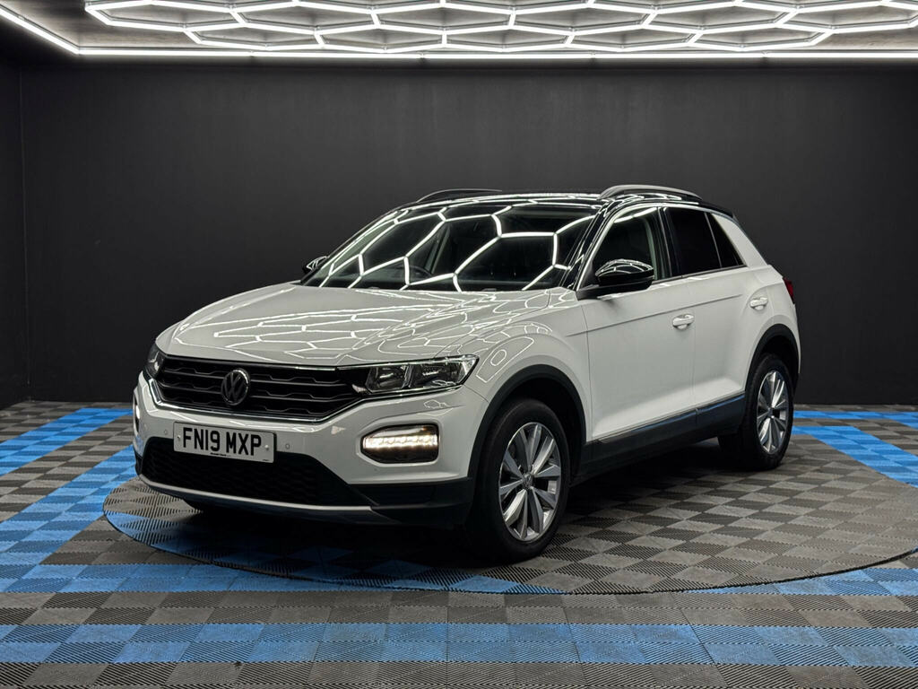 Volkswagen T-Roc 1.5 Tsi Evo Design Euro 6 Ss White #3