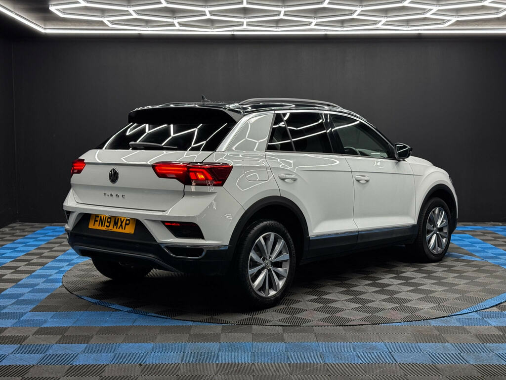 Volkswagen T-Roc 1.5 Tsi Evo Design Euro 6 Ss White #5