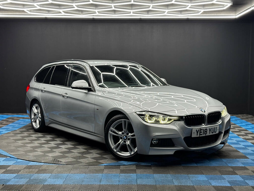 BMW 3 Series 2.0 320D M Sport Touring Euro 6 Ss Silver