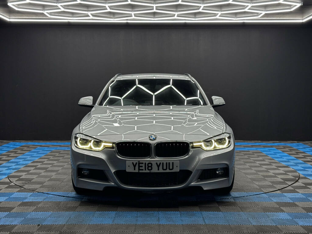 BMW 3 Series 2.0 320D M Sport Touring Euro 6 Ss Silver #2