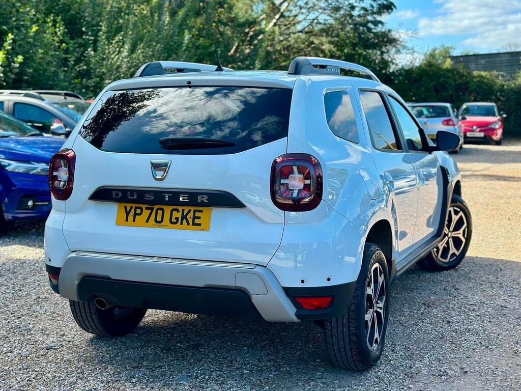 Dacia Duster 1.3 Tce Prestige Euro 6 Ss YP70GKE White #5