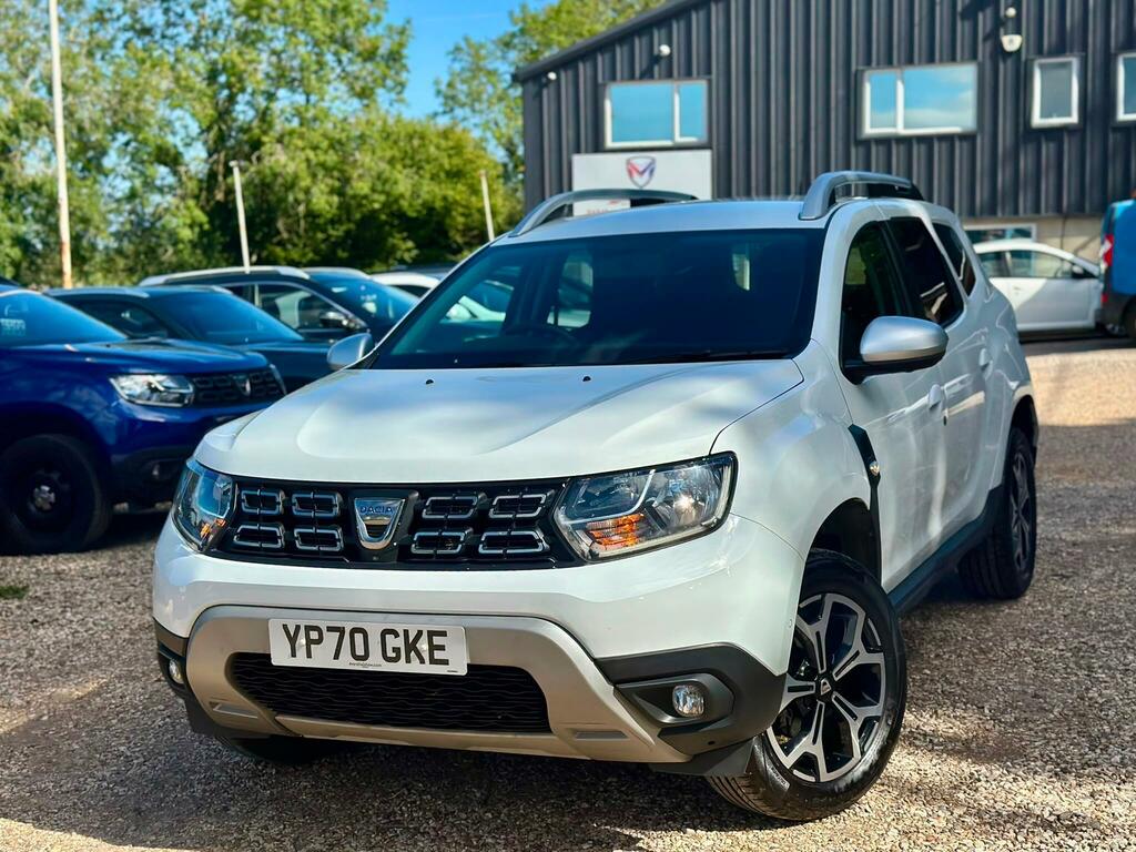 Dacia Duster 1.3 Tce Prestige Euro 6 Ss YP70GKE White #2