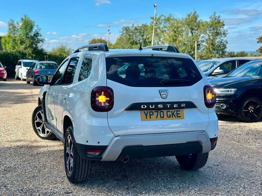 Dacia Duster 1.3 Tce Prestige Euro 6 Ss YP70GKE White #6