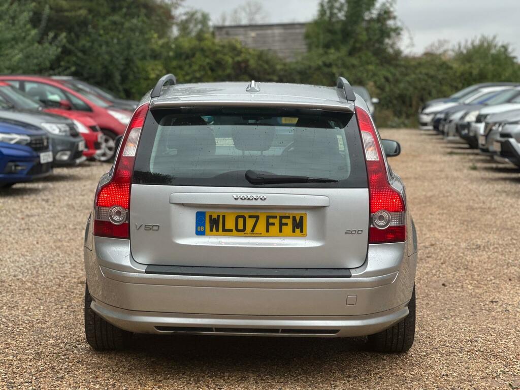 Volvo V50 Se D Silver #8