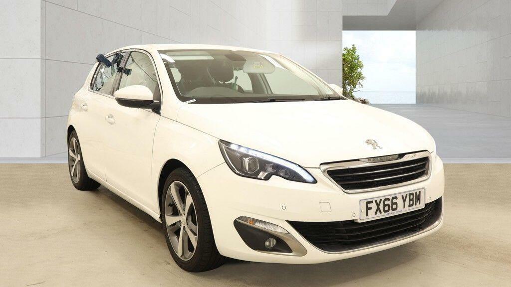 Peugeot 308 1.2 Puretech Allure Euro 6 Ss White