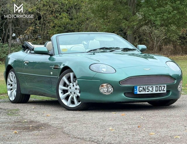 Aston Martin DB7 2004 5.9 Volante 472 Gkm, 4 Green
