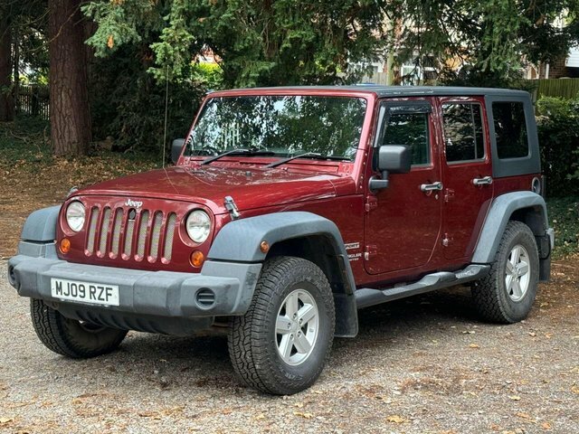 Jeep Wrangler 2009 2.8 Crd Sport Unlimited Suv Red #3