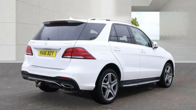Mercedes-Benz GLE Class 2016 2.1 Gle250d Amg Line Premium Suv White #4