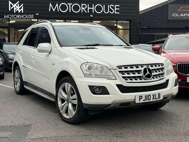 Mercedes-Benz M Class 2010 3.0 Ml350 Cdi V6 Blueefficiency Sport Suv White