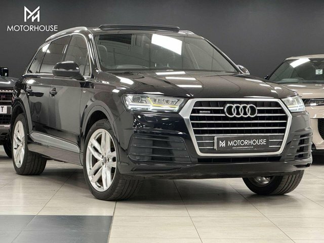 Audi Q7 2015 3.0 Tdi V6 S Line Suv Tiptronic Qu Black