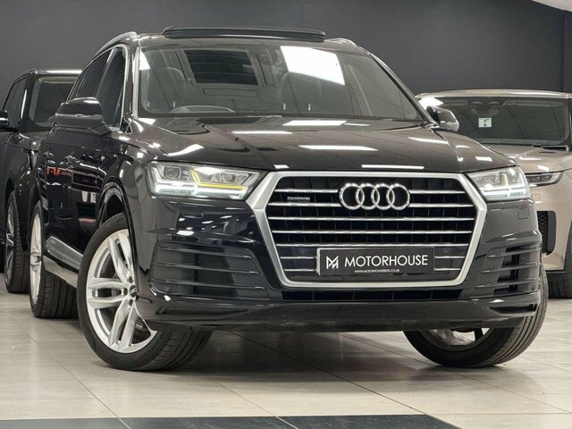 Audi Q7 2015 3.0 Tdi V6 S Line Suv Tiptronic Qu Black #2
