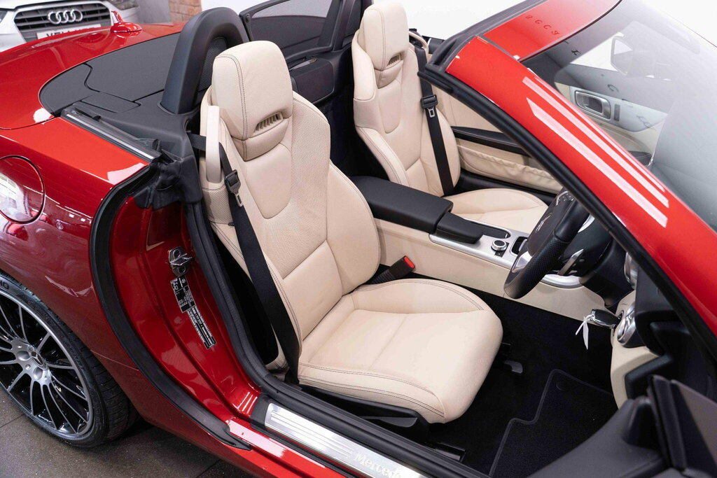 Mercedes-Benz SLC 2.0 Slc300 Amg Line G-tronic Euro 6 Ss Red #4