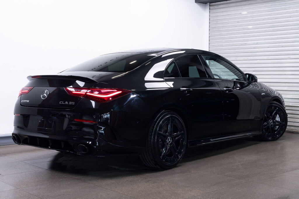 Mercedes-Benz CLA Class 2.0 Cla35h Mhev Amg Premium Plus Coupe 8G-dct 4M Black #2