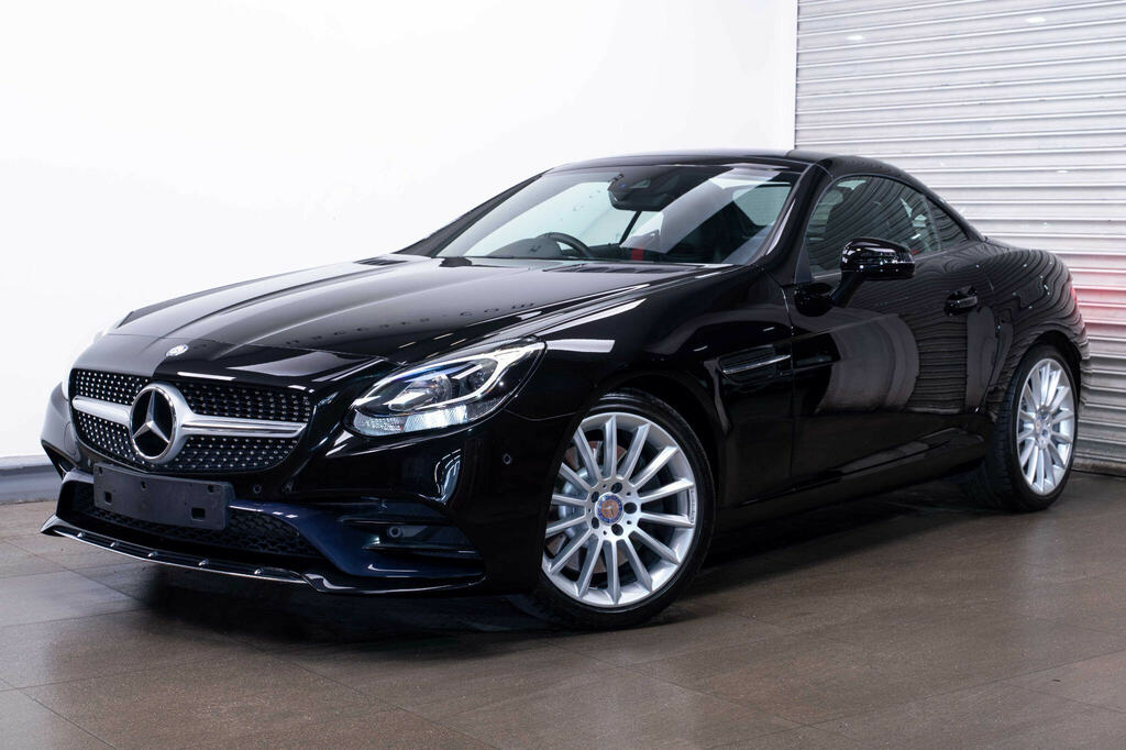 Mercedes-Benz SLC 2.0 Slc200 Amg Line G-tronic Euro 6 Ss Black #5