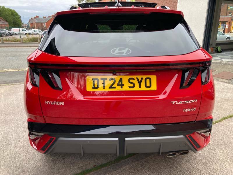 Hyundai Tucson 1.6T Hybrid N Line S Red #4