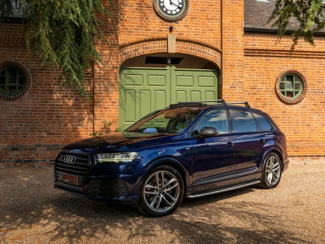 Audi Q7 2019 3.0 Tdi V6 50 Black Edition Suv Ti Blue