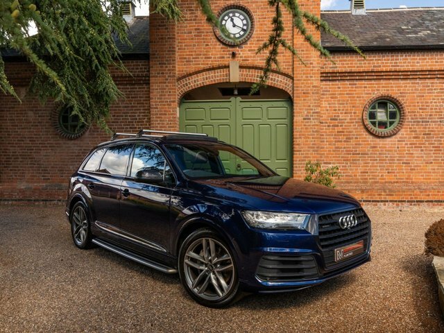 Audi Q7 2019 3.0 Tdi V6 50 Black Edition Suv Ti Blue #3