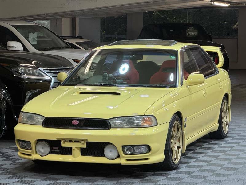 Subaru Legacy Rs Sedan Bd5 2.0 Ej20r Dohc Twin-turbo - 1998 S Yellow #6