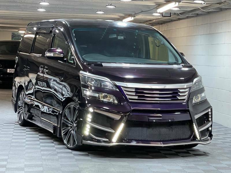 Toyota Vellfire 2.4Z Golden Eyes II 7 Seat Show Car Spec - 2013 1 Purple