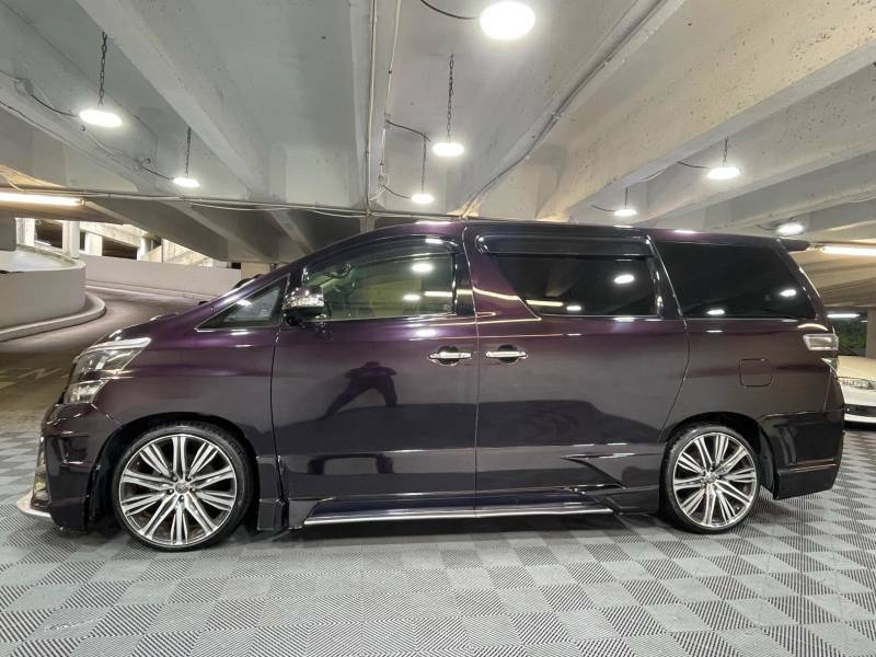 Toyota Vellfire 2.4Z Golden Eyes II 7 Seat Show Car Spec - 2013 1 Purple #2