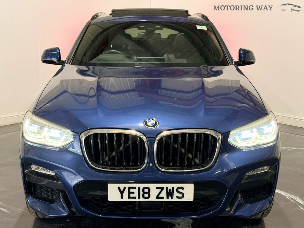BMW X4 2.0 20D M Sport Suv Xdrive Euro 6 Blue #3