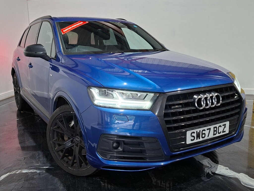 Audi Q7 3.0 Tdi V6 S Line Suv Tiptronic Quattro Blue