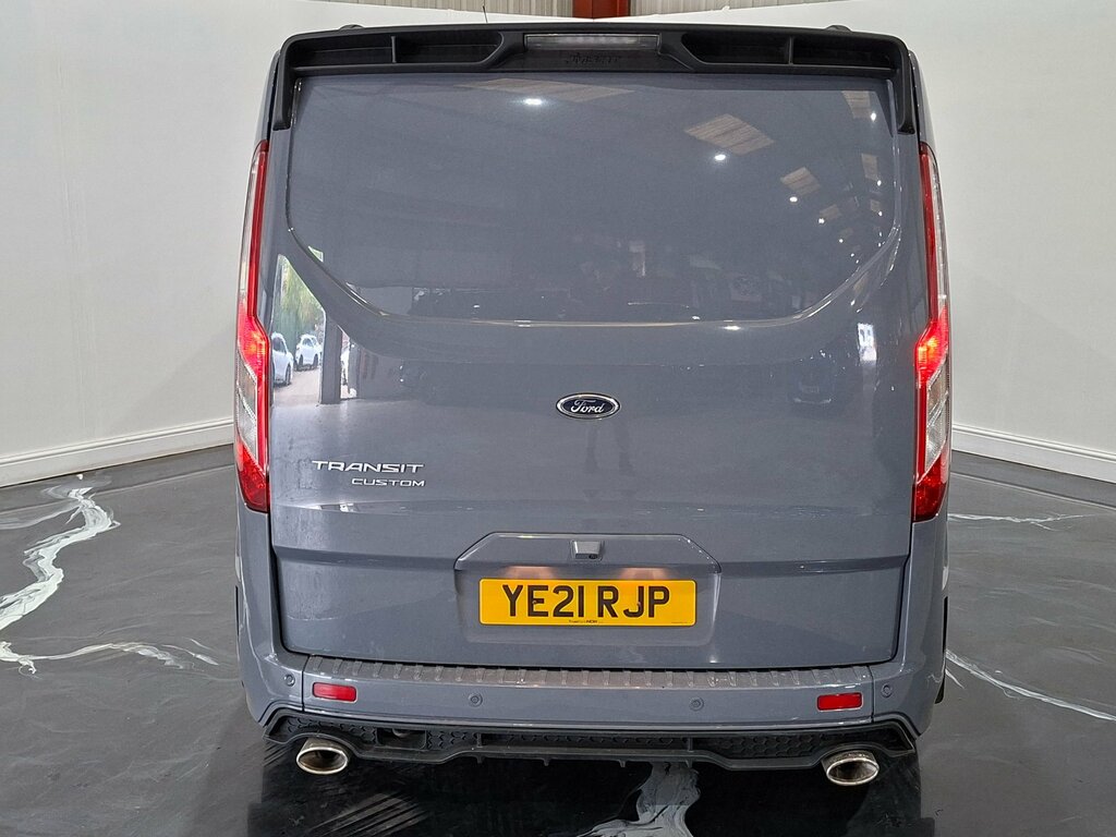 Ford Transit Custom 2.0 320 Ecoblue Limited Crew Van Double Cab Di Grey #5