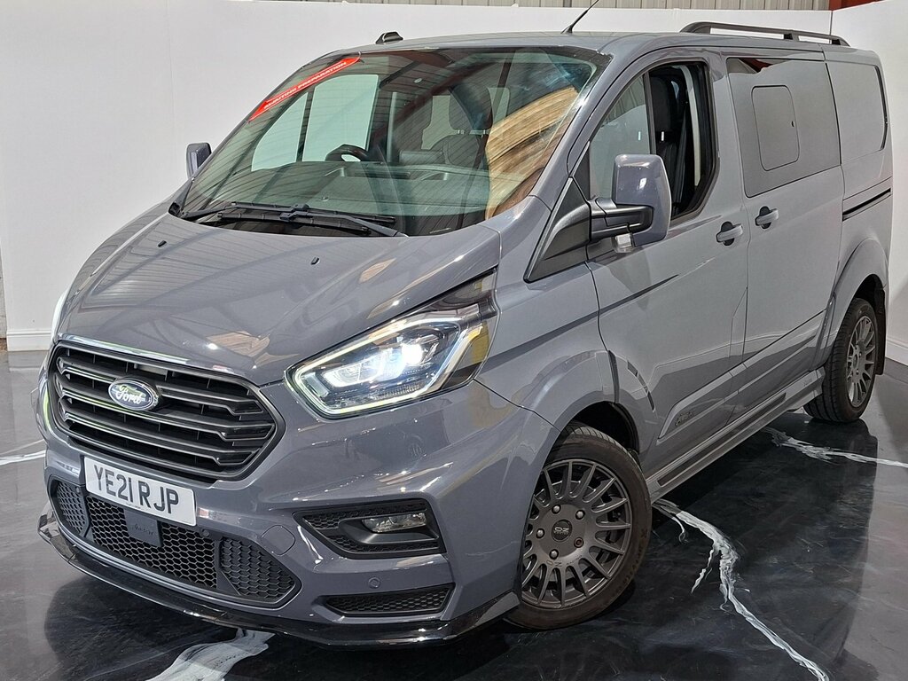 Ford Transit Custom 2.0 320 Ecoblue Limited Crew Van Double Cab Di Grey #3