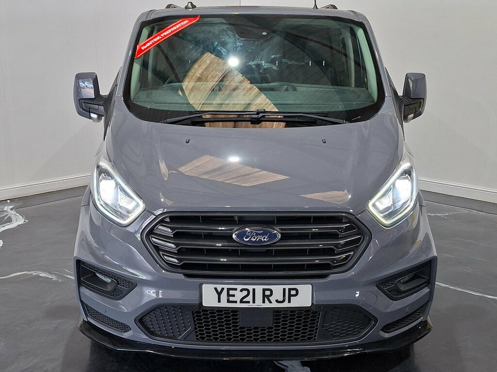 Ford Transit Custom 2.0 320 Ecoblue Limited Crew Van Double Cab Di Grey #2