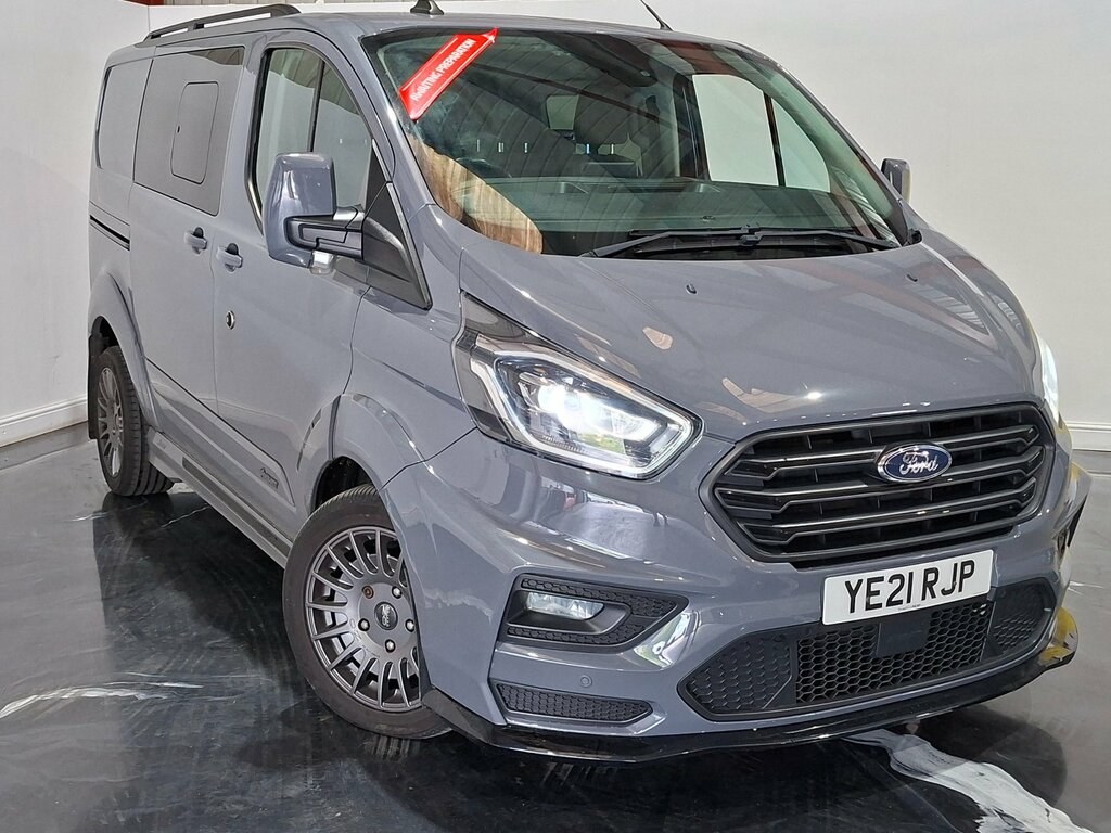 Ford Transit Custom 2.0 320 Ecoblue Limited Crew Van Double Cab Di Grey