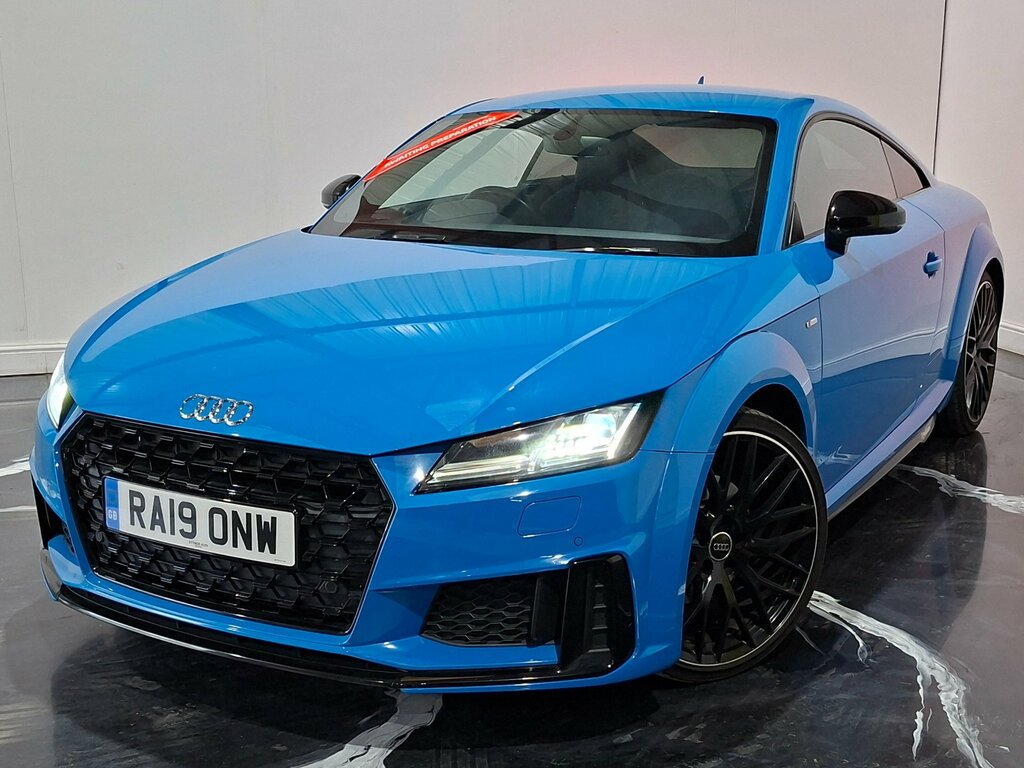 Audi TT 2.0 Tfsi 40 Black Edition Coupe S Troni Blue #3