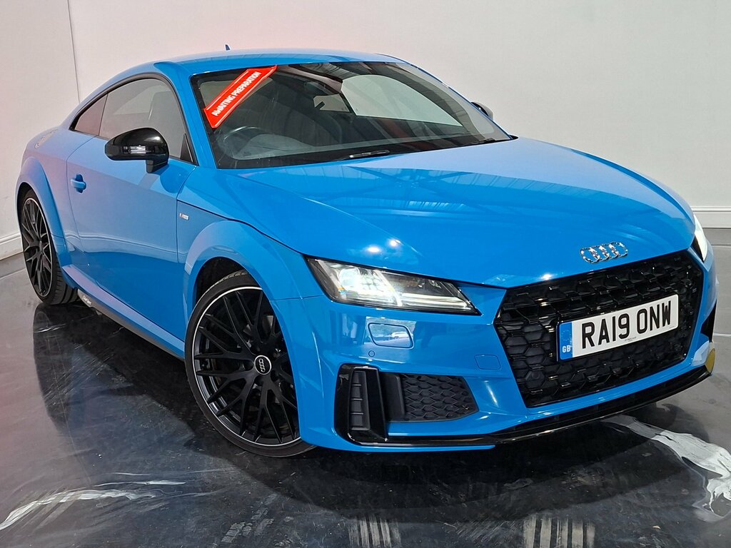 Audi TT 2.0 Tfsi 40 Black Edition Coupe S Troni Blue