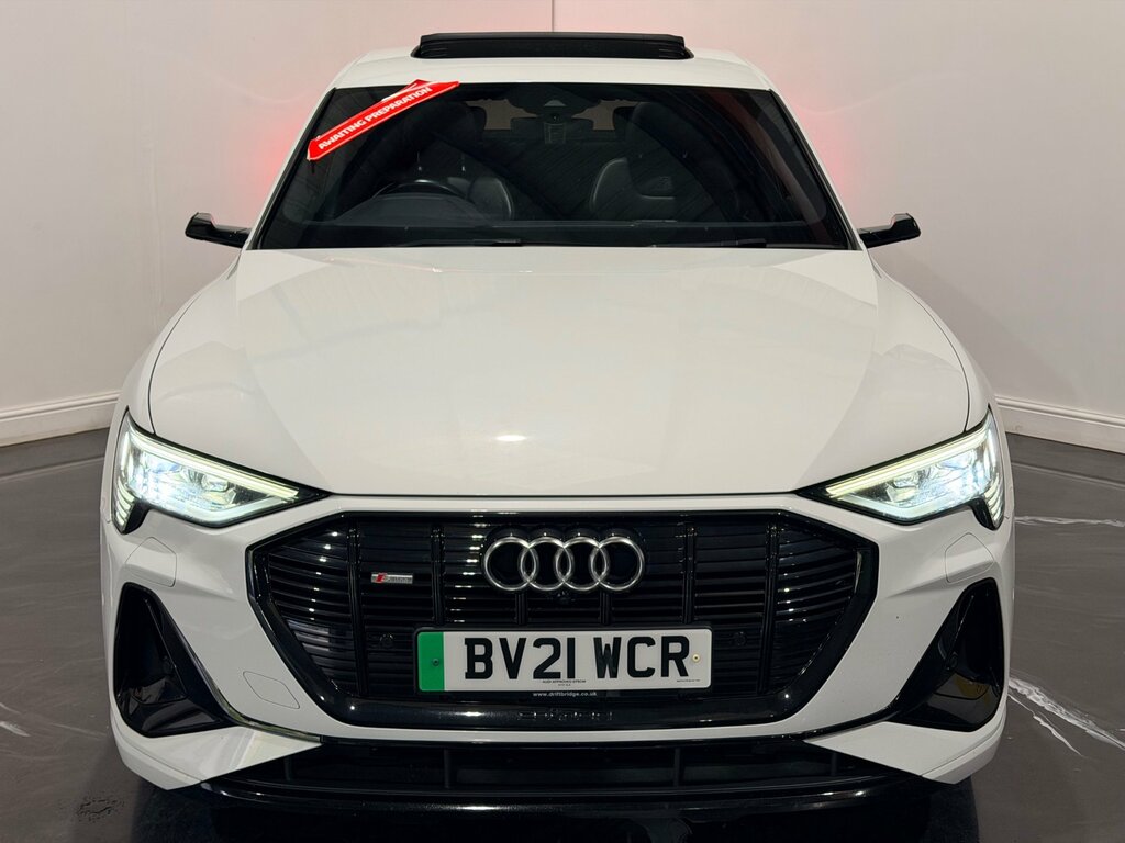 Audi E-tron 55 Launch Edition Sportback Quat White #2