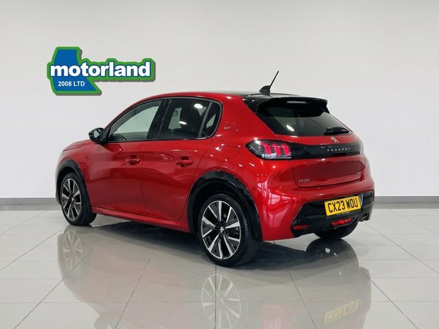Peugeot 208 Puretech Gt Hatchback Red #4